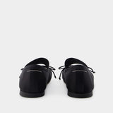 Ballerinas - MM6 Maison Margiela - Synthetic - Black