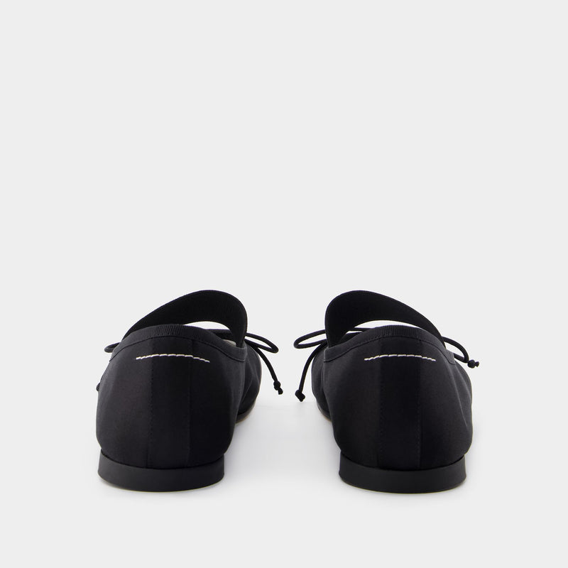 Ballerinas - MM6 Maison Margiela - Synthetic - Black