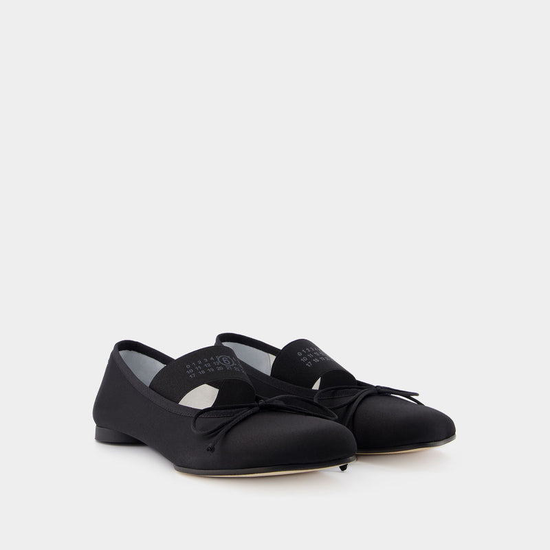 Ballerinas - MM6 Maison Margiela - Synthetic - Black