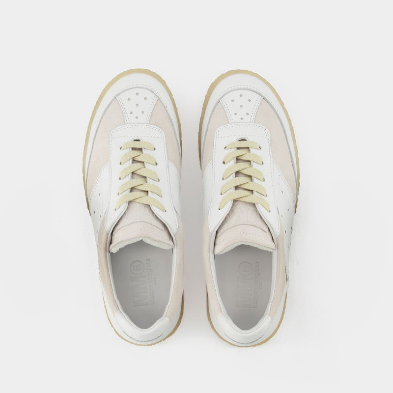 Sneakers - Mm6 Maison Margiela - White - Leather