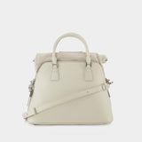 5Ac Classic Mini Bag - Maison Margiela - Greige - Leather