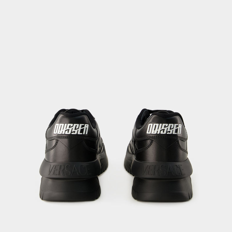 Sneakers Odissea - Versace - Fabric - Black