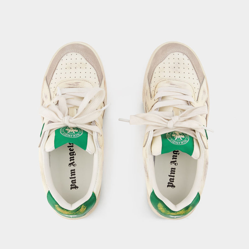 University Origin Sneakers - Palm Angels - Green - Leather