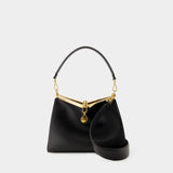 Pelle Unita Hobo Bag - Etro - Leather - Black