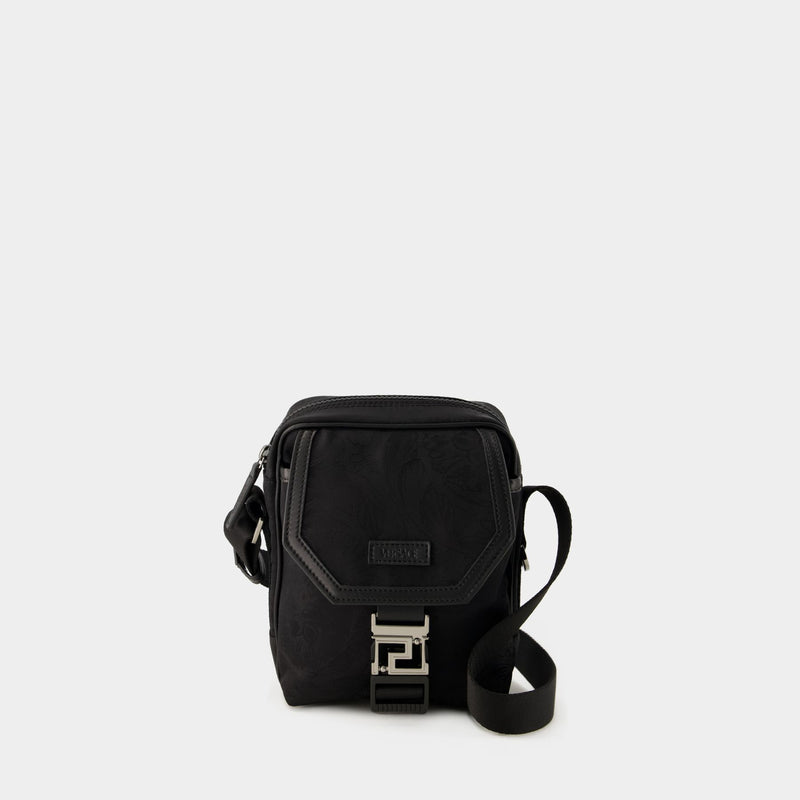 Neo Nylon Crossbody - Versace - Nylon - Black