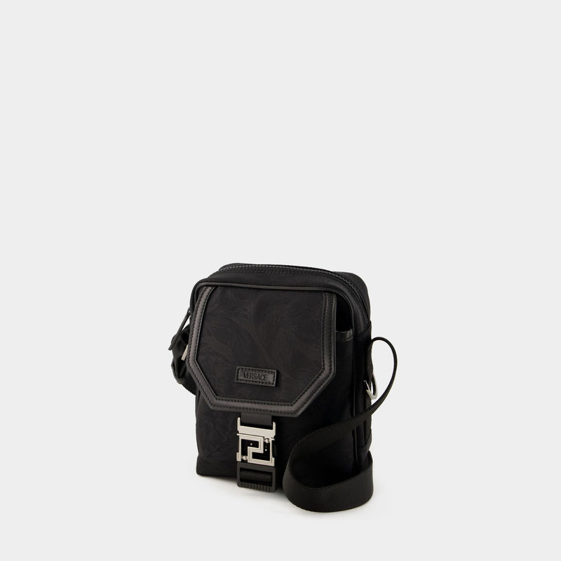 Neo Nylon Crossbody - Versace - Nylon - Black