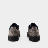 Bassa Sneakers - Dolce 
Gabbana - Brown/Blue - Jacquard