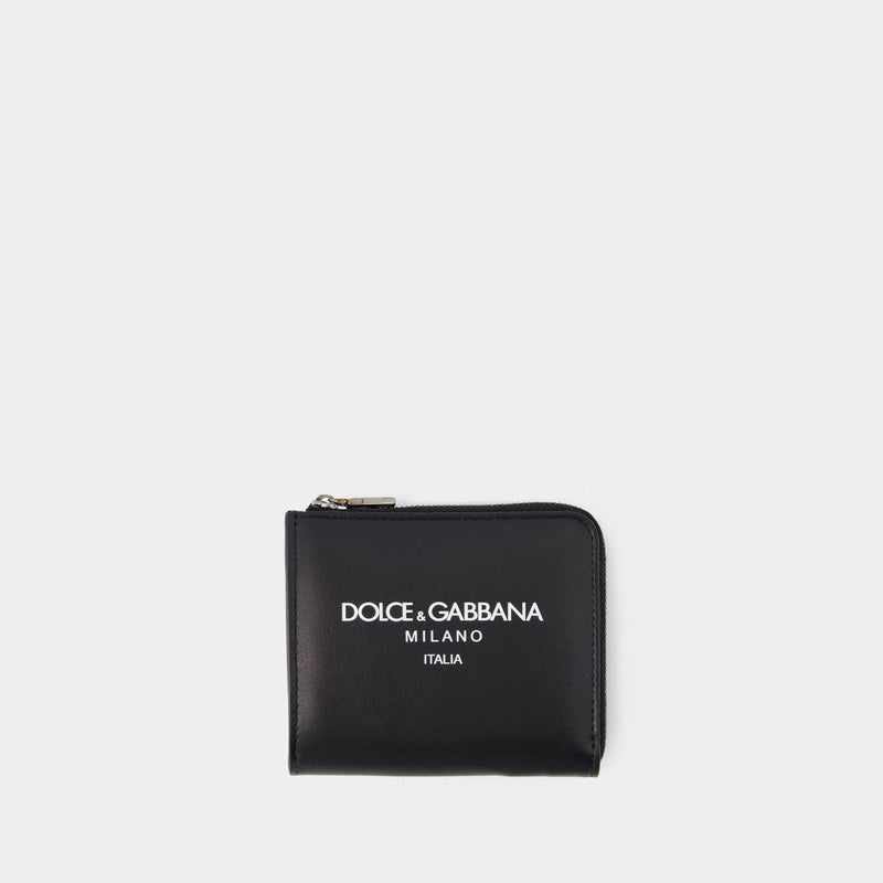 Logo Wallet - Dolce&Gabbana - Leather - Green