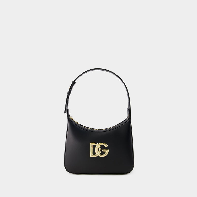 Black Sicily Shoulder Bag - Dolce&Gabbana - Leather - Black