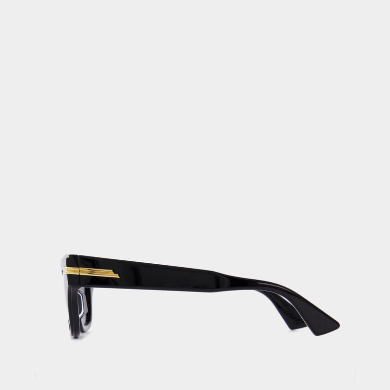 Sunglasses in Black/Grey Acetate