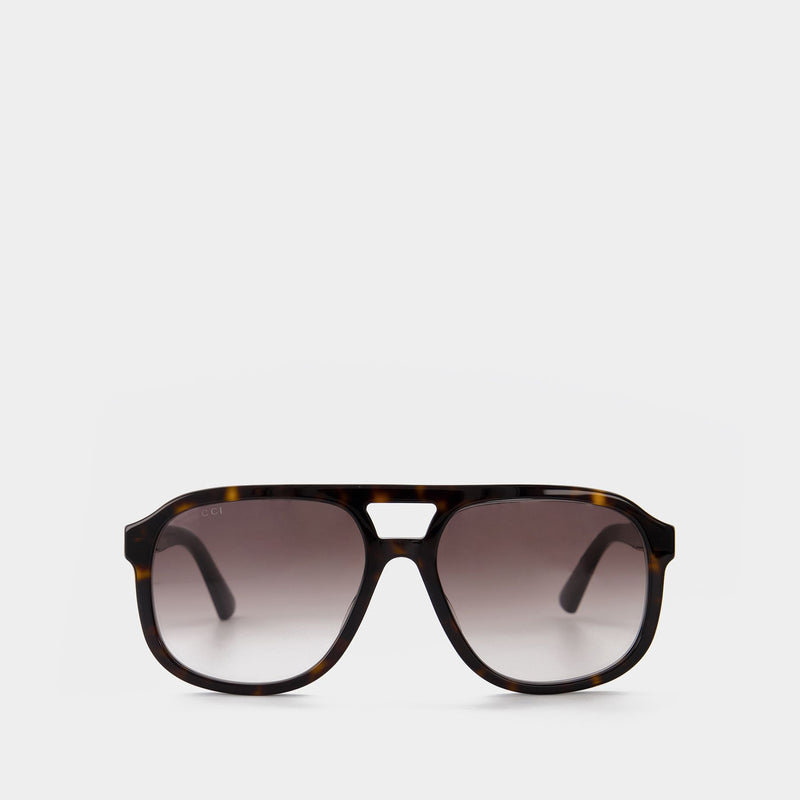 Gg1188S Sunglasses - Gucci  - Havana/Brown - Acetate