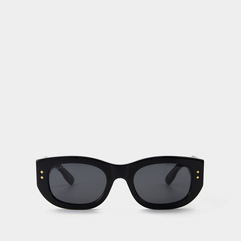 Gg1215S Sunglasses - Gucci  - Black/Grey - Acetate