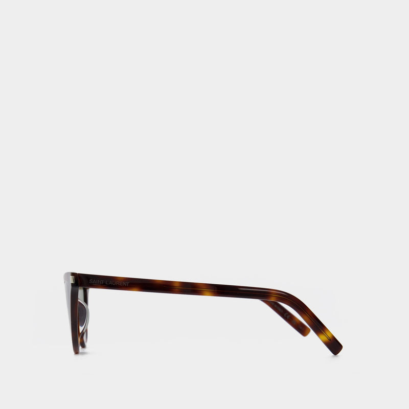 Sl 550 Slim Sunglasses - Saint Laurent  - Havana/Green - Acetate