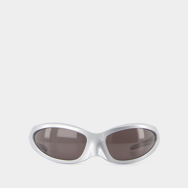 Sunglasses - Balenciaga  - Acetate - Silver