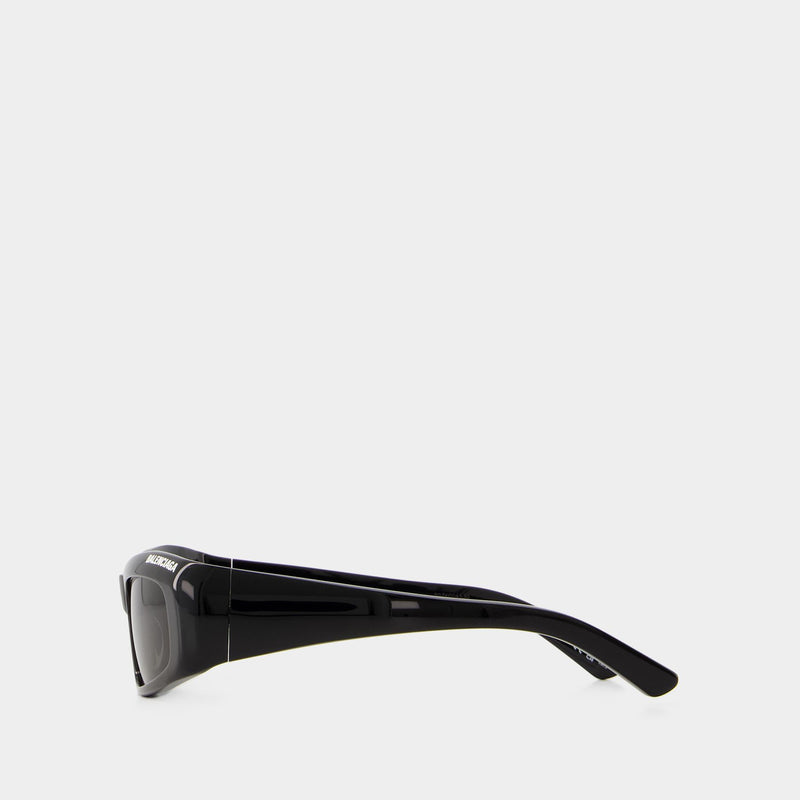 Sunglasses - Balenciaga - Acetate - Black/Grey