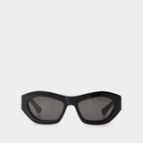 Sunglasses - Bottega Veneta - Acetate - Black