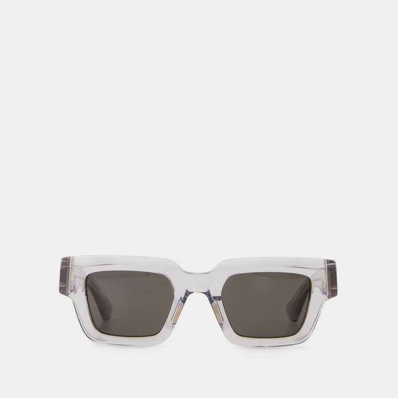 Sunglasses - Bottega Veneta - Acetate - Grey/Crystal