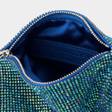 Ursolina Hobo Bag - Benedetta Bruzziches - Blue - Strass