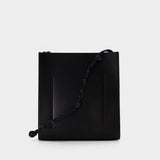 Tangle Hobo Bag - Jil Sander - Leather - Black