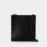 Tangle Hobo Bag - Jil Sander - Leather - Black