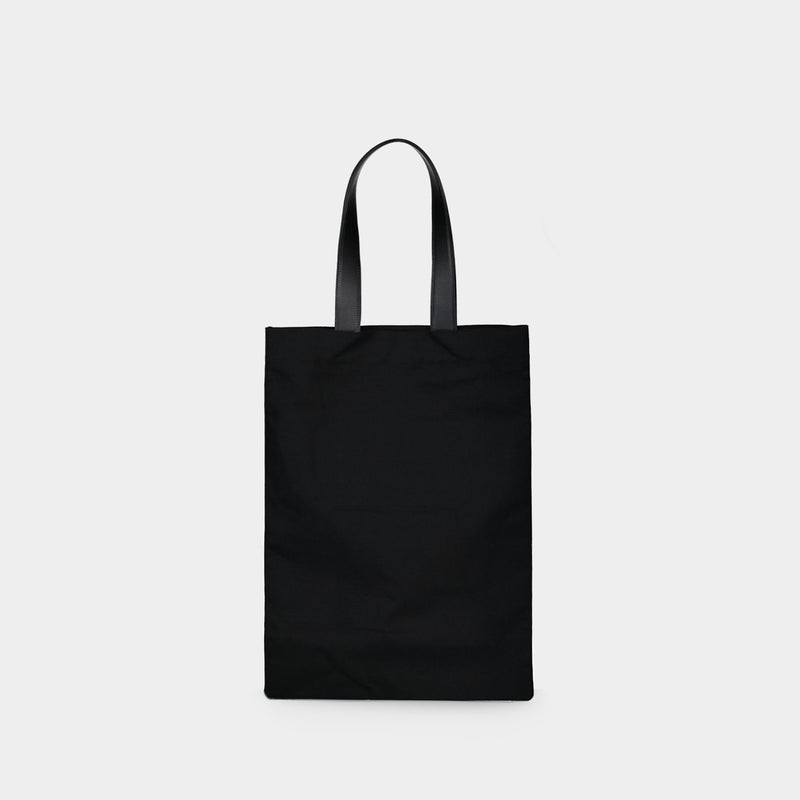 Book Tote Bag - Jil Sander - Cotton - Black