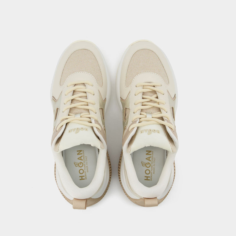 H597 Sneakers - Hogan - Beige - Leather