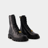 Gomma Pesante Boots - Tod
s - Leather - Black