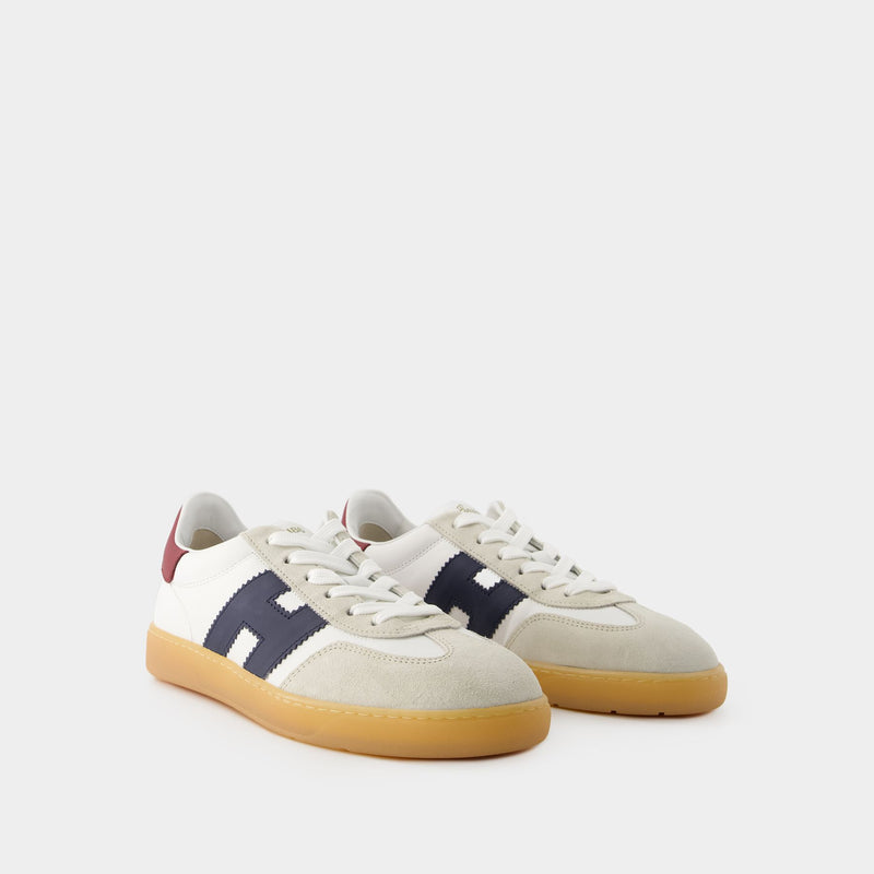 H647 Allacciato Sneakers - Hogan - Leather - White