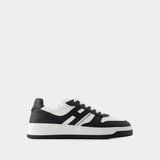 H630 Allacciato Sneakers - Hogan - Leather - Black