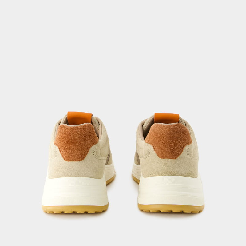 Hyperlight Sneakers - Hogan - Leather - Beige