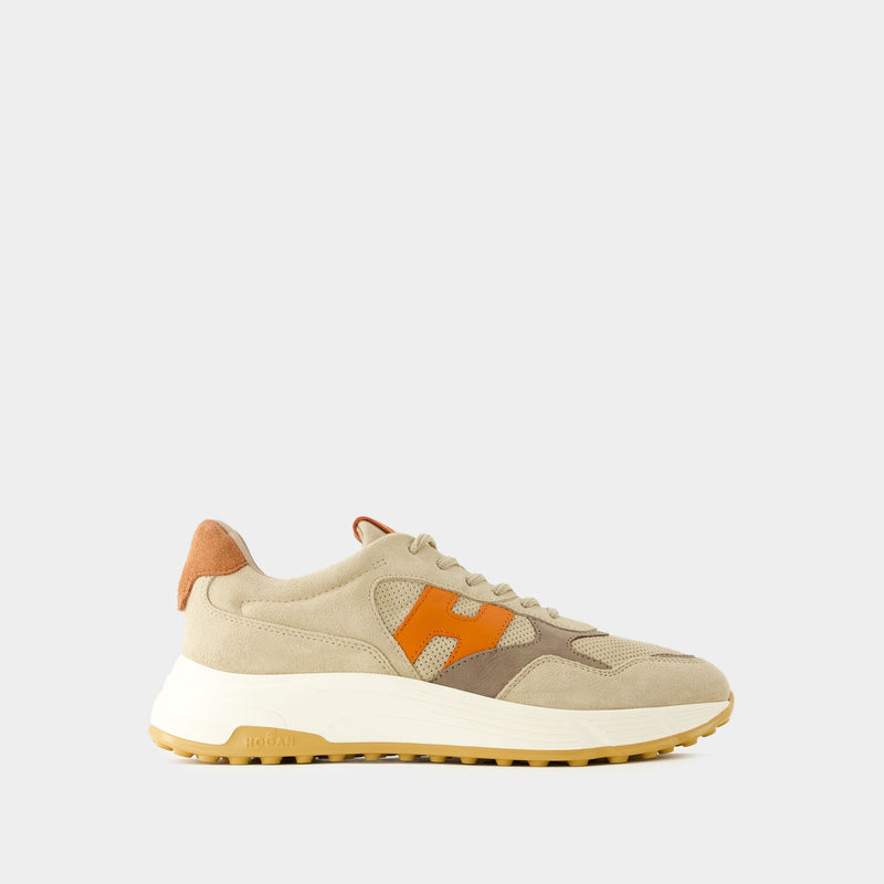 Hyperlight Sneakers - Hogan - Leather - Beige