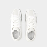 H Punzonato Sneakers - Hogan - Leather - White