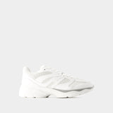 H Punzonato Sneakers - Hogan - Leather - White