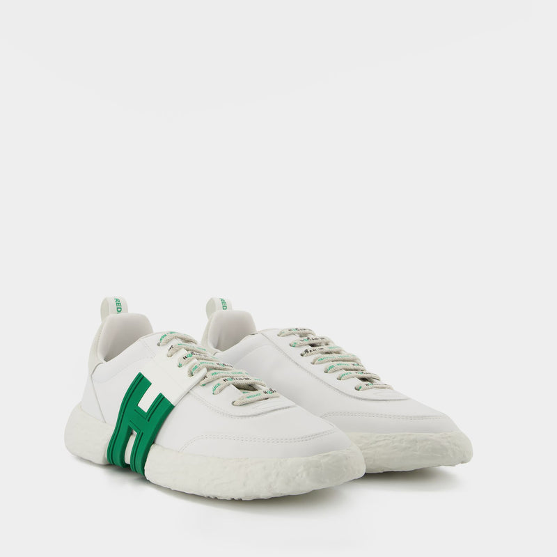 3R Sneakers - Hogan - Bianco - Leather