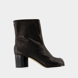 Tabi H60 Ankle Boots - Maison Margiela - Leather - Noir