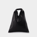 Small Japanese  Tote Bag - Mm6 Maison Margiela - Black - Synthetic