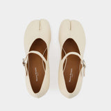 Tabi Decolletes H60 Pumps - Maison Margiela - White - Leather