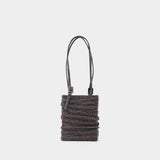 Lollo La Grande Shoulder Bag - Benedetta Bruzziches - HEMATITE