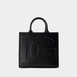 DG Daily Shopper Bag - Dolce&Gabbana - Leather - Black