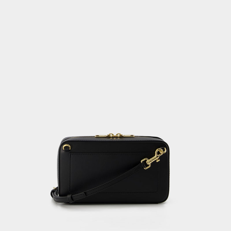 Dg Logo Camera Crossbody - Dolce 
Gabbana -  Black - Leather