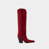 El Dorado 100 Boots - Paris Texas - Leather - Burgundy