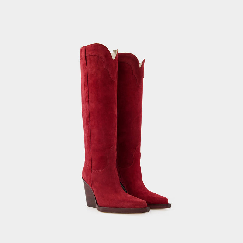 El Dorado 100 Boots - Paris Texas - Leather - Burgundy