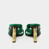 3.5 Mules - Dolce 
Gabbana - Zerba/Verde - Leather