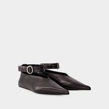 Ballet Sandals - Jil Sander - Leather - Black