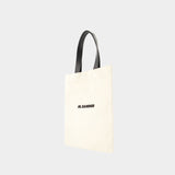 Tote Bag Book - Jil Sander - Fabric - Beige