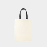 Book Tote Bag - Jil Sander - Cotton - Beige