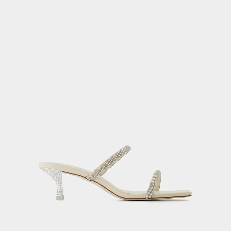 Nami Sandals - Cult Gaia - Cream - Strass