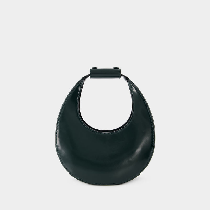 MINI MOON BAG - Staud - calfskin - PNE