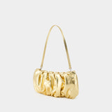 Bean Convertible Shoulder Bag - Staud - Leather - Gold