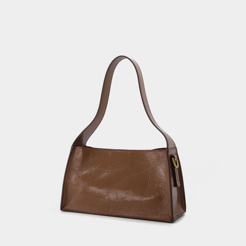 Mini Kesme Bag in Brown Leather